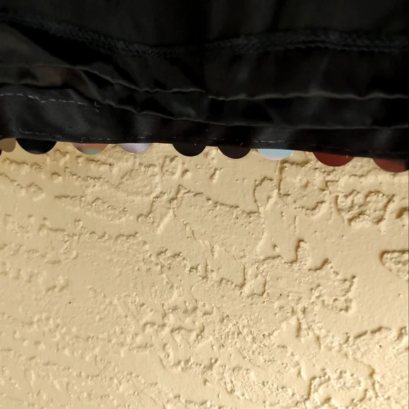 Moda Black shiny embellished mini - Picture 2 of 4